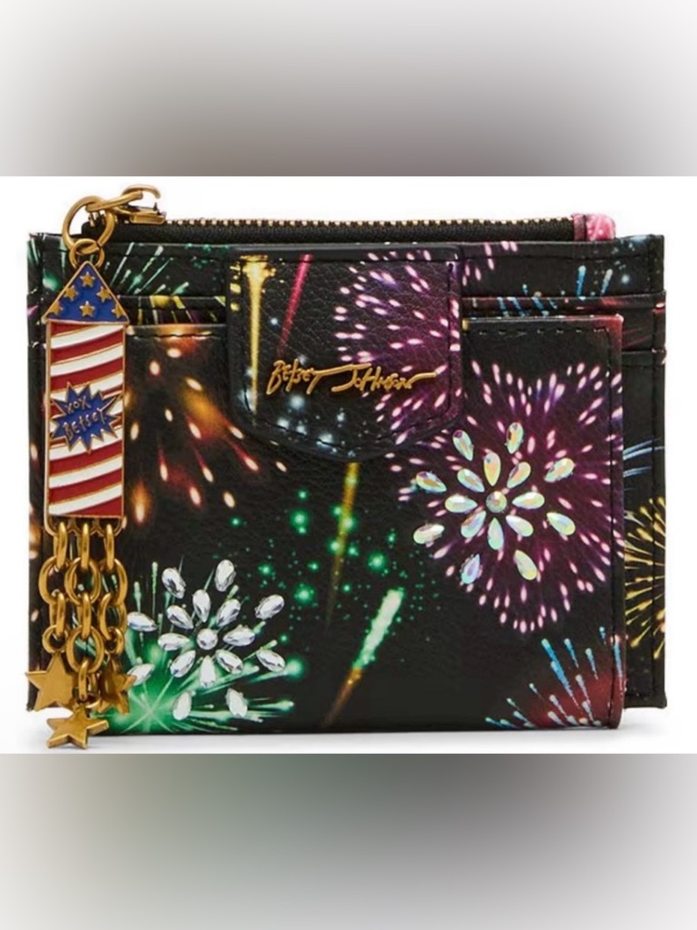 Betsey Johnson Fireworks Wallet